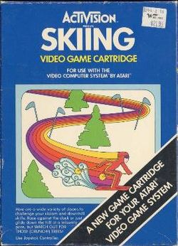Carátula de Skiing (1980)