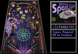 Carátula de 3D Pinball for Windows - Space Cadet