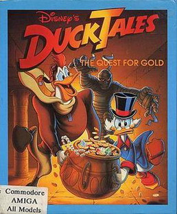 Carátula de DuckTales: The Quest for Gold