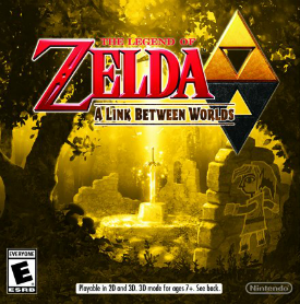 Carátula de The Legend of Zelda: A Link Between Worlds