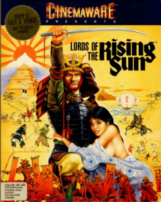 Carátula de Lords of the Rising Sun