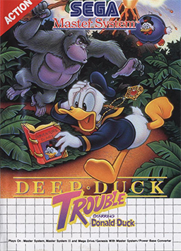 Carátula de Deep Duck Trouble Starring Donald Duck