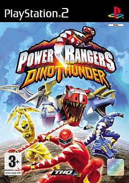 Carátula de Power Rangers Dino Thunder