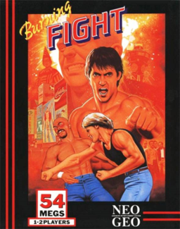 Carátula de Burning Fight