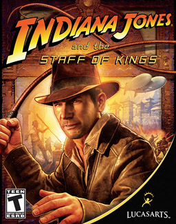 Carátula de Indiana Jones and the Staff of Kings
