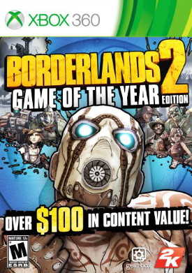 Carátula de Borderlands 2: Game of the Year Edition