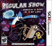 Carátula de Regular Show: Mordecai and Rigby in 8-Bit Land