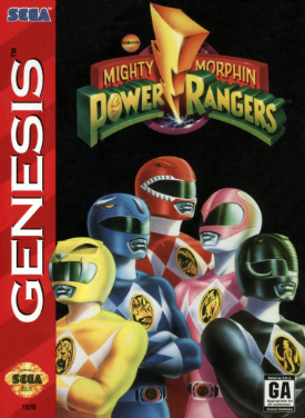 Carátula de Mighty Morphin Power Rangers