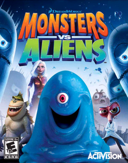 Carátula de Monsters vs. Aliens