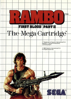 Carátula de Rambo: First Blood Part II