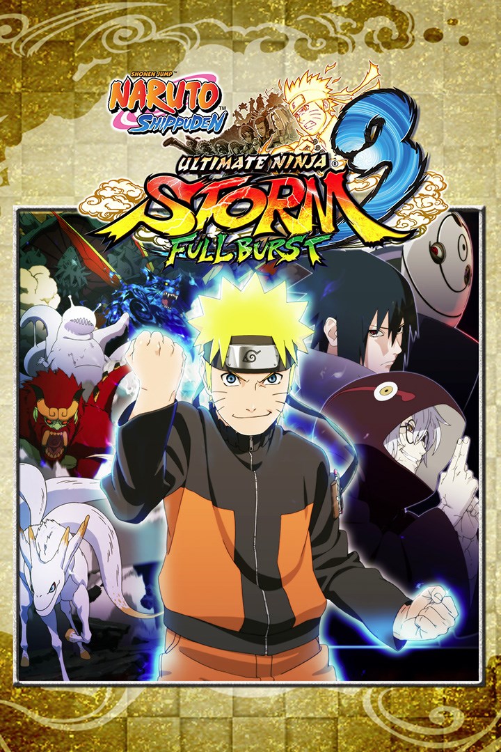 Carátula de Naruto Shippuden: Ultimate Ninja Storm 3 Full Burst