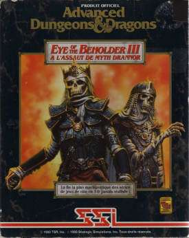 Carátula de Eye of the Beholder III: Assault on Myth Drannor