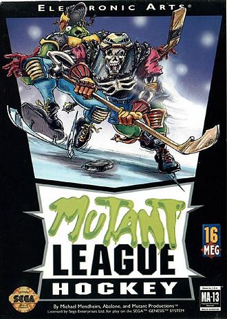 Carátula de Mutant League Hockey