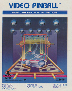 Carátula de Video Pinball (1978)