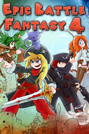 Carátula de Epic Battle Fantasy 4
