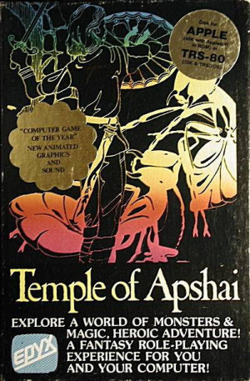 Carátula de Dunjonquest: Temple of Apshai