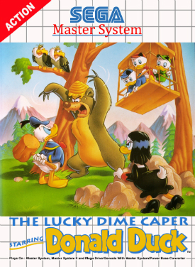 Carátula de The Lucky Dime Caper Starring Donald Duck