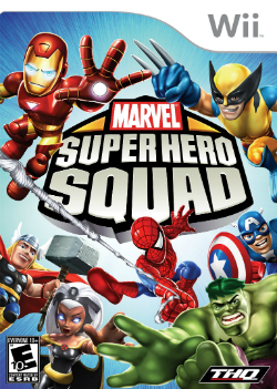 Carátula de Marvel Super Hero Squad