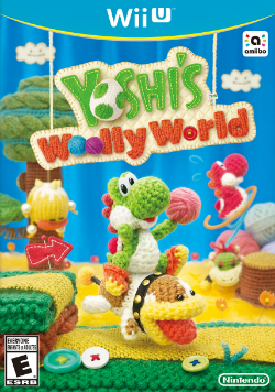 Carátula de Yoshi's Woolly World
