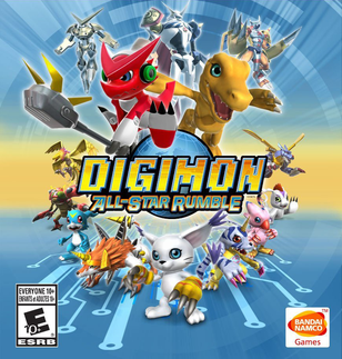 Carátula de Digimon All-Star Rumble