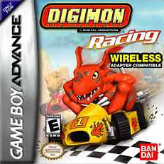 Carátula de Digimon Racing