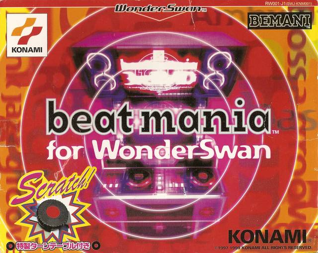 Carátula de Beatmania for Wonderswan