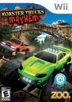 Carátula de Monster Trucks Mayhem