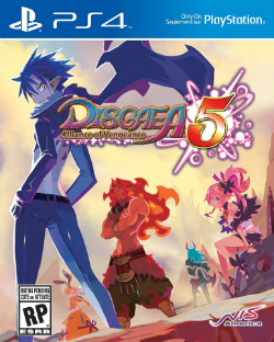 Carátula de Disgaea 5: Alliance of Vengeance