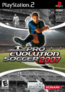 Carátula de Pro Evolution Soccer 2007