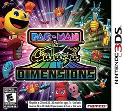 Carátula de Pac-Man & Galaga Dimensions