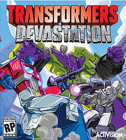 Carátula de Transformers: Devastation