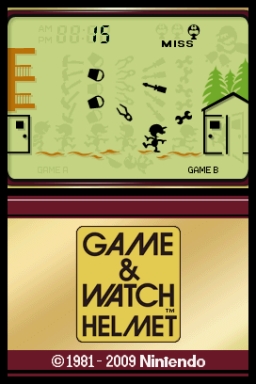 Carátula de Game & Watch: Helmet