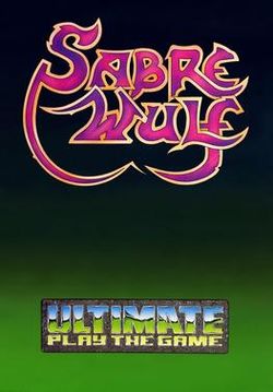 Carátula de Sabre Wulf (1984)