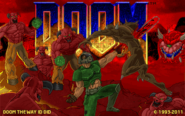 Carátula de Doom the Way id Did (Doom WAD)