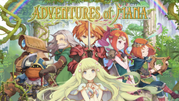 Carátula de Adventures of Mana