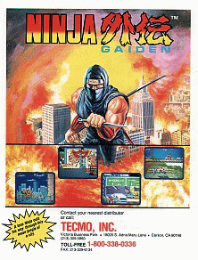 Carátula de Ninja Gaiden (Arcade)