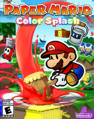 Carátula de Paper Mario: Color Splash