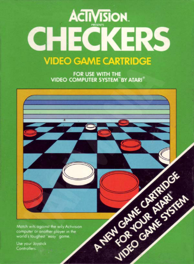 Carátula de Checkers (1980)