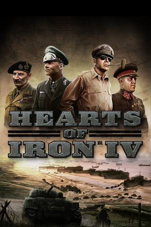 Carátula de Hearts of Iron IV