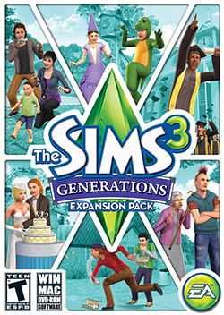 Carátula de The Sims 3: Generations