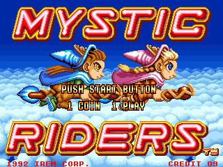 Carátula de Mystic Riders