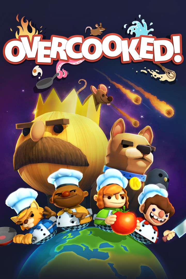 Carátula de Overcooked