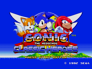 Carátula de Sonic Classic Heroes