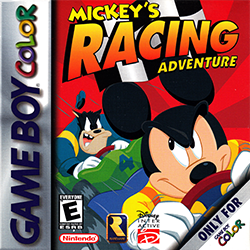 Carátula de Mickey's Racing Adventure