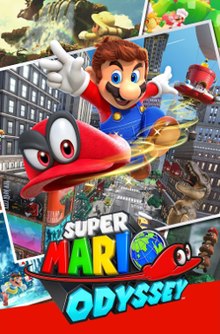 Carátula de Super Mario Odyssey