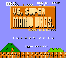 Carátula de VS. Super Mario Bros.