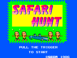 Carátula de Safari Hunt