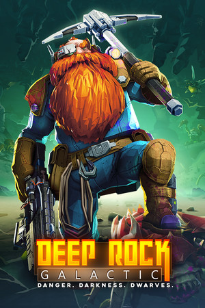 Carátula de Deep Rock Galactic