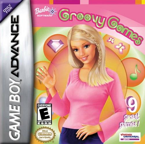 Carátula de Barbie Software: Groovy Games