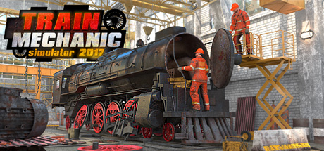 Carátula de Train Mechanic Simulator 2017